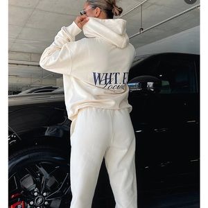White Fox Sweatsuit
